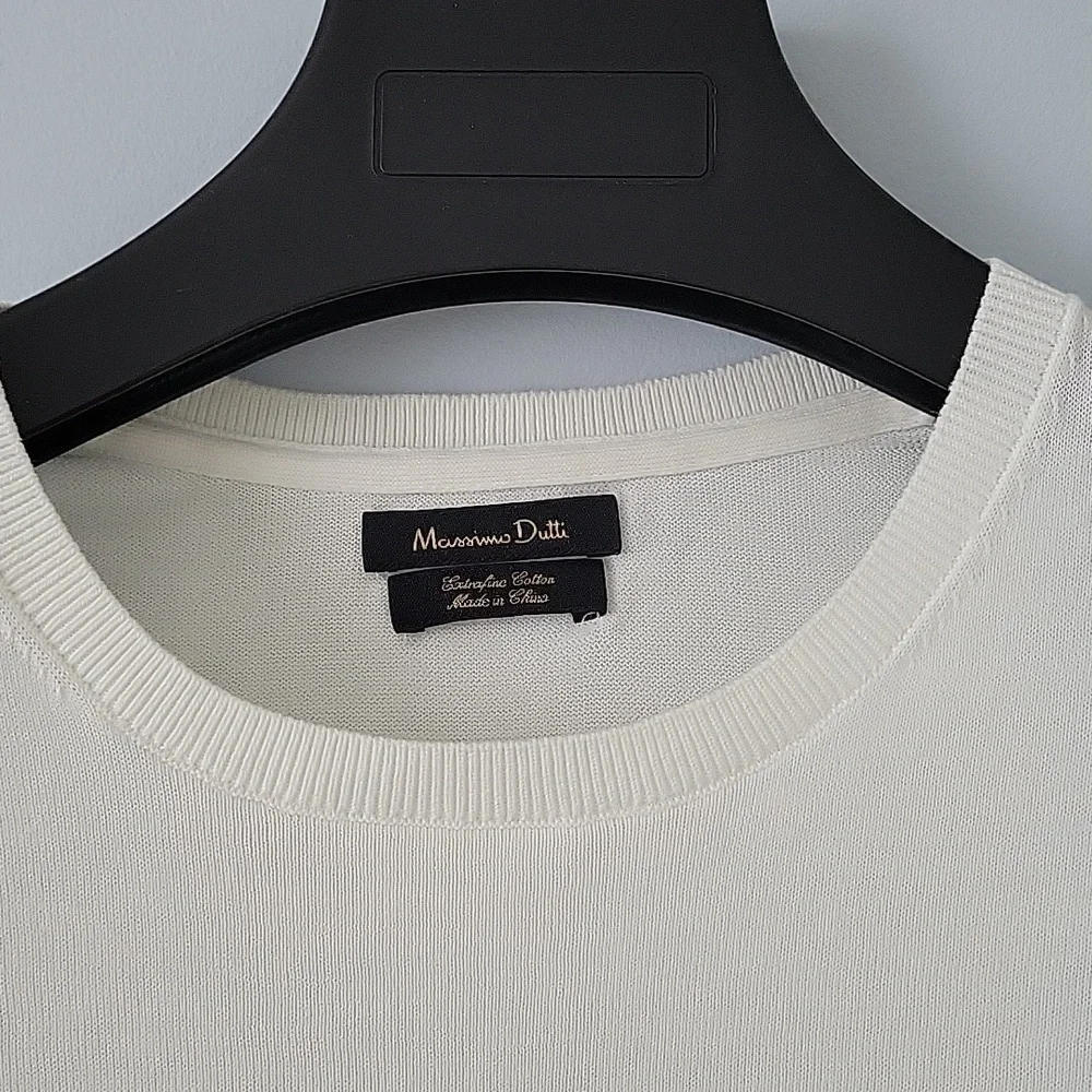 Massimo Dutti Short Sleeve Knit Sweater - Picture 3 of 7